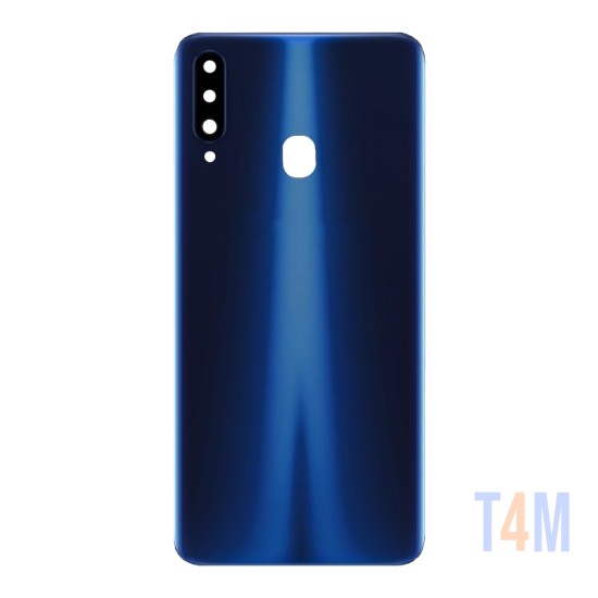 Tapa Traseira con Lente de cámara Samsung Galaxy A20s/A207 Azul